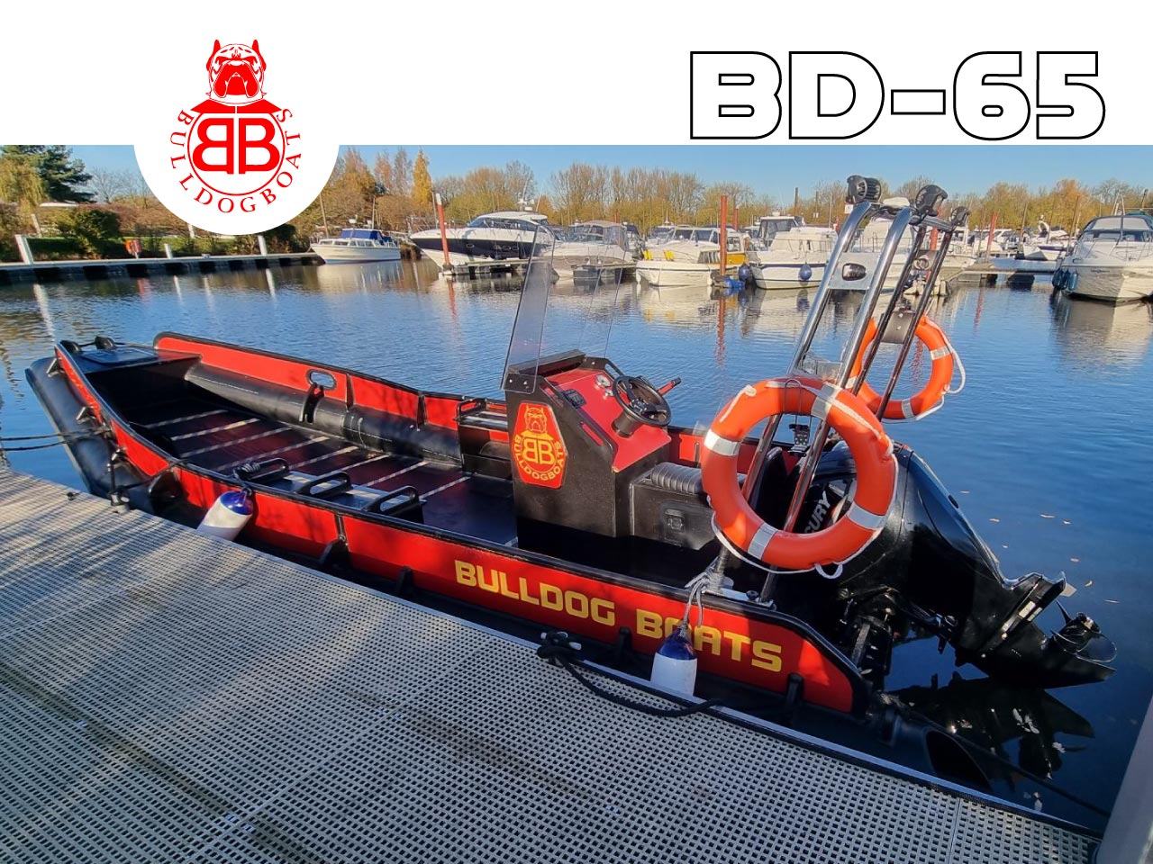 Bulldog Boats BD-65 RCB350 Available From Farndon Marina