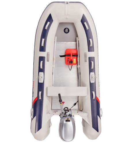 Honwave T35-AE3 Aluminium decked inflatable boat for sale