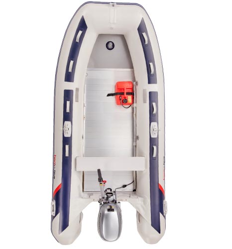 Honwave T40-AE3 Aluminium decked inflatable boat for sale