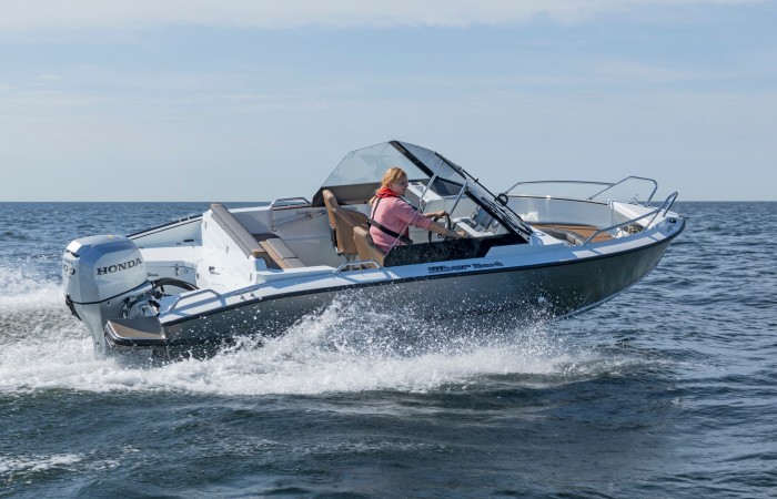 Silver Hawk BR 540 With Honda Outboard
