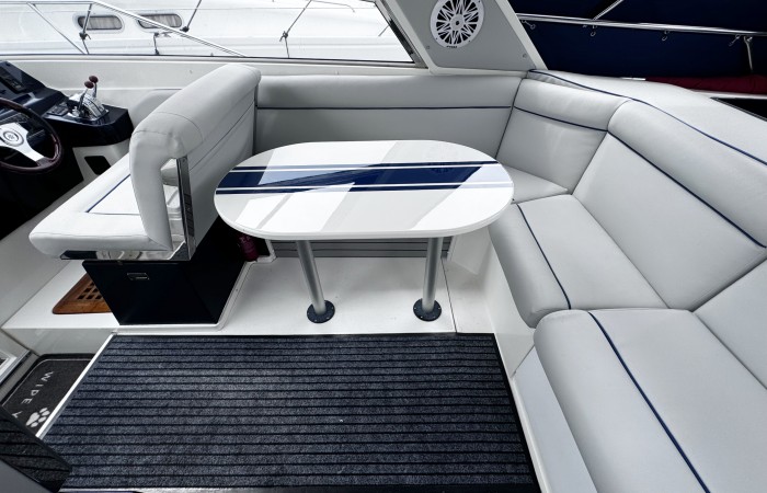 Sunseeker 36 Repello. Silver Sovereign. Cockpit pic 2